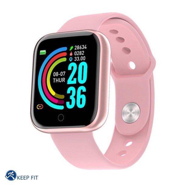 Y68 /D20 reloj Inteligente Waterproof a prueba de agua hombres mujeres Rastreador deportivo Medición reloj de frecuencia cardiaca presión Arterial Función Gao Jiahui unisex