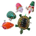 thumbnail image 3 of juguetes de cuerda, juguetes mecánicos para fiestas, juguetes que caminan y saltan, ideales para rellenar calcetines navideños (estilo aleatorio)., 3 of 8