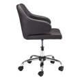thumbnail image 3 of ZUO Chaise de Bureau Design Marron, 3 of 10