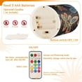 thumbnail image 4 of Butterflies Orange Blue Flameless Candles&nbsp;LED Lights Battery Operated Candles with Remote and Timers Flicker Lights Votive Set of 2, 4 of 7