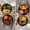 Black - 5PACK-9IN, variant on (5 Pack) Portion Control Plate for Balanced Eating, 9" Unbreakable Divided Plates,3 Compartment Round Plates, Plastic Plates, for Adults Bariatric Diet (Black)
