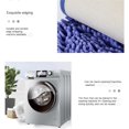 thumbnail image 7 of Luxury Soft Chenille Pink Bath Rug, High Water Absorbent Shaggy Bathroom Rugs Shower Bath Mats Machine Washable Floor Mat Carpet Non Slip Door Mats for Tub Shower Bathtub, 24 x 16In, 7 of 7