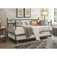 thumbnail image 3 of HMD Aine Twin Metal Daybed with Trundle, Copper Brown, 3 of 3
