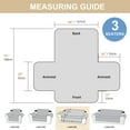 thumbnail image 2 of Sanmadrola 100% Waterproof Sofa Cover Anti Slip Couch Cover Machine Washable Slipcover Leakproof Furniture Protector for Dogs Kids Pets, Light Brown, Sofa, 2 of 9