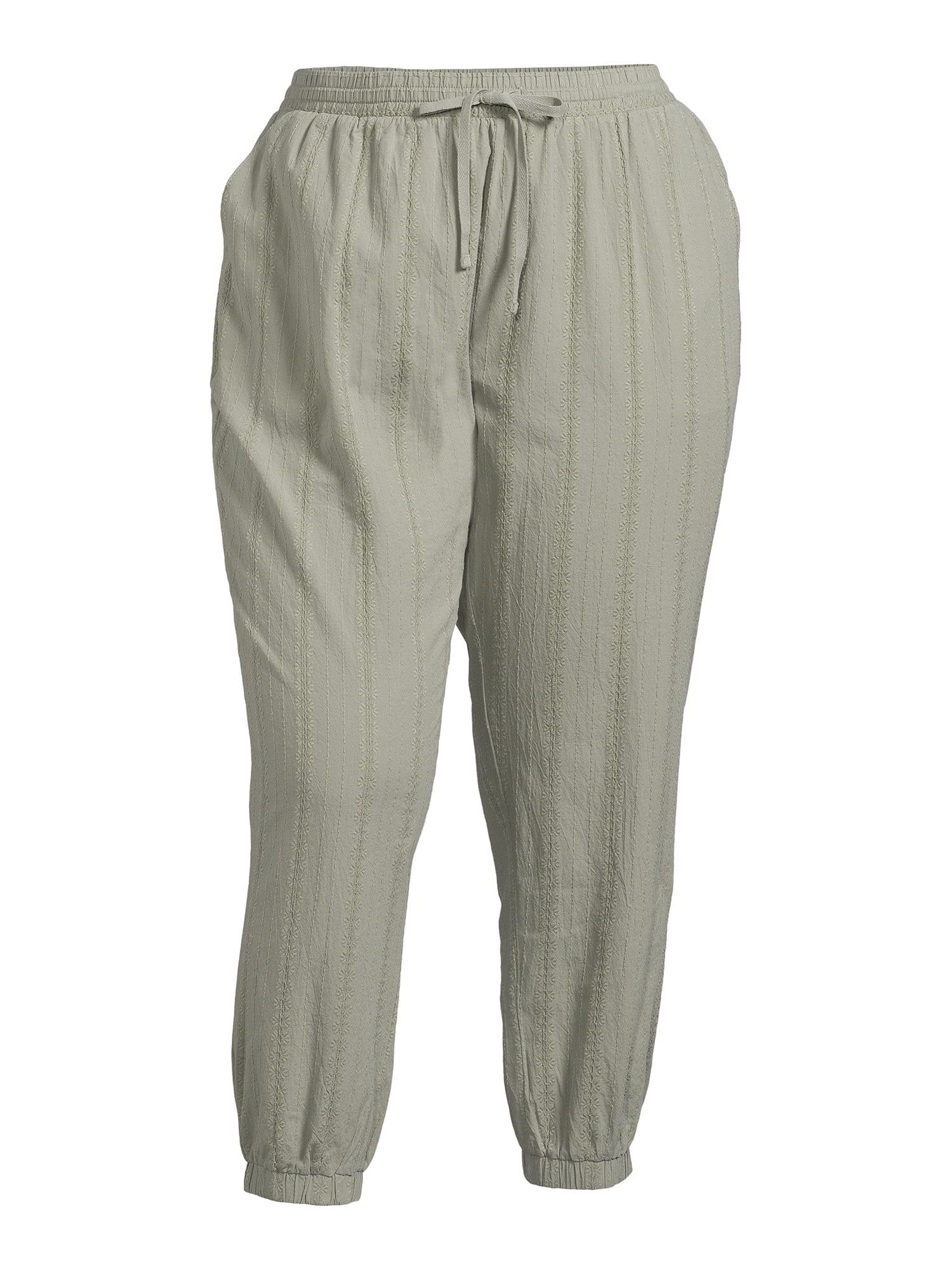 Terra & Sky Women's Plus Size Soft Joggers
