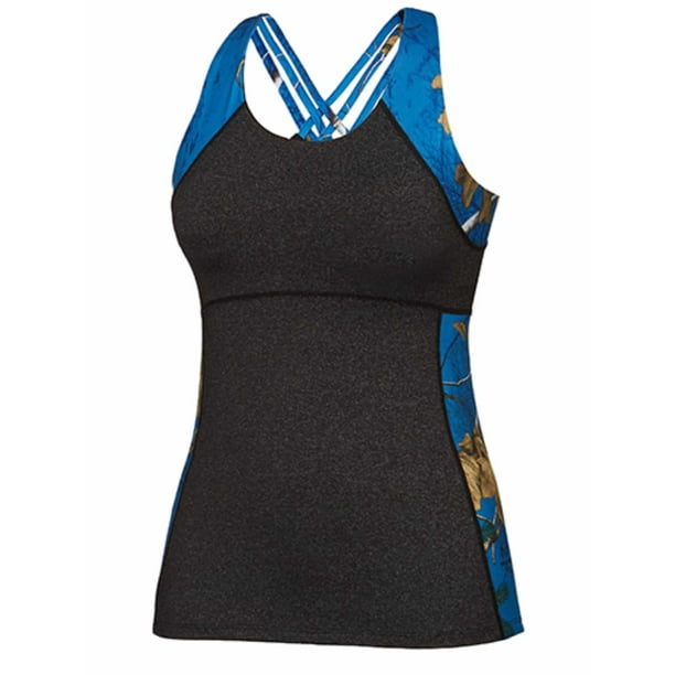 Colosseum Athletics Realtree Camouflage WOMENS Deep Sea