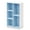 White-Light Blue, variant on Pemberly Row Engineered Wood 5-Cube Reversible Open Shelf in White/Light Blue