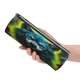 thumbnail image 5 of Disketp Fluorescent Wolf Estuche Organizador de Lápices de Cuero, Estuche de Oficina con Cremallera para Bolígrafo y Lápiz, 5 of 6