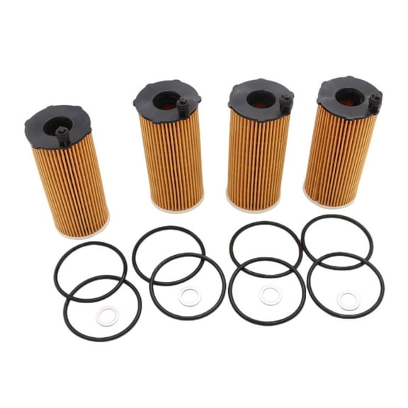 4x Engine Oil Filter Element for Genesis G80 GV70 GV80 Kia Carnival 3.5L 21-23