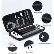 amFilm Nintendo Switch OLED Accessories Bundle TechMatte 3-in-1 Essential Kit