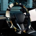 thumbnail image 6 of Penguin 14.5 Inch Printing PVC Leather Car Wheel Cover Steering Wheel Cover Auto Accessories, 6 of 6