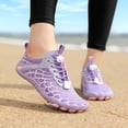 thumbnail image 3 of Women's Quick-Dry Water Shoes, Lightweight Breathable Aqua Shoes with Non-Slip Flexible Sole for Beach, Swimming, Hiking, Yoga, Surfing, Fishing, and Outdoor Fitness Activities, 3 of 9