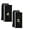 Black+ Coffee, variant on White Hair Concealer Stick for Women, Waterproof and Sweat-Proof Hair Dye Stick, 2/3pc Carylook Hairs Color Sticks, Portable Hairs Color Touch-Up Sticks with Built-In Comb (2pcs-Black)