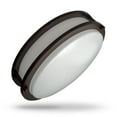 thumbnail image 1 of QPLUS Lampe de Plafond LED Dimmable 12 Pouces Bronze, 1 of 4