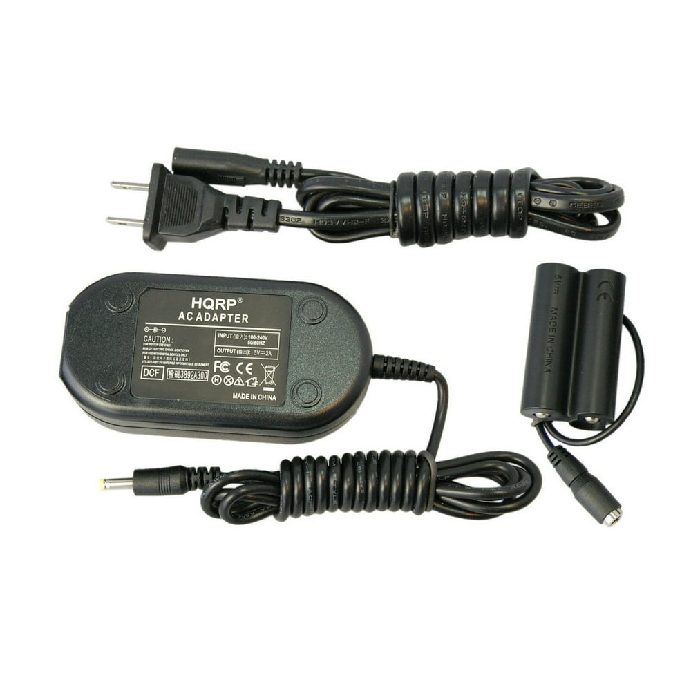 HQRP Kit AC Power Adapter and DC Coupler for Fuji Fujifilm Finepix