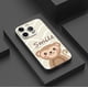 thumbnail image 3 of Agregue estilo y protección con una exclusiva funda plateada mate con dibujos animados para iPhone 15 Pro Max y más, 3 of 4