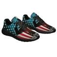 thumbnail image 6 of Memorial Day Honor The Fallen Thank The Living Veterans Shoes Sneakers Black Size 4.5, 6 of 7