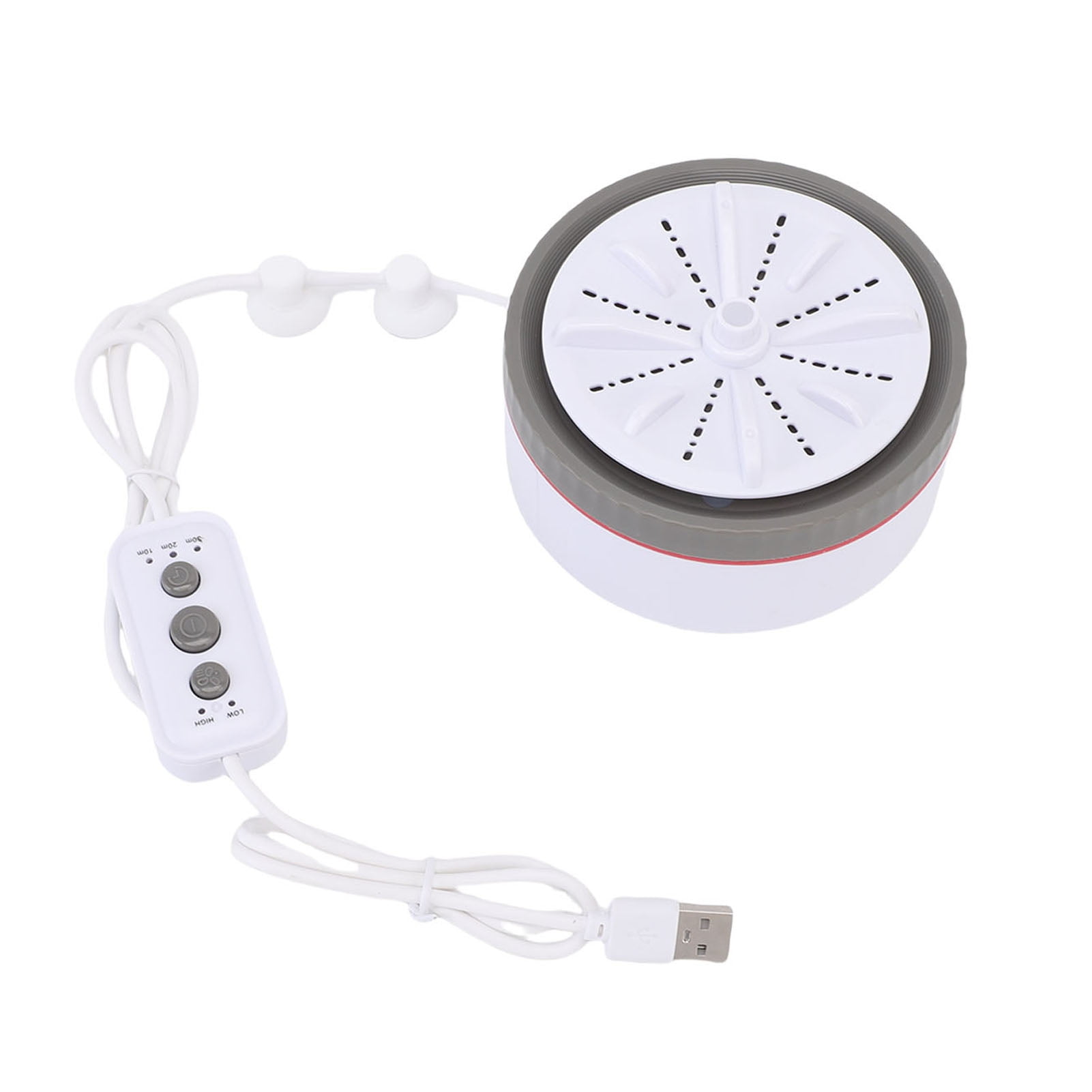 Deep Cleaning Portable Compact Turbine Washing Machine Mini Ultrasonic Clothes Washer for Underwear Socks and Baby Clothes Small Turbine Clothing Washer for Travel Business Trips 4.7 inches / 12 cm