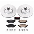thumbnail image 2 of PowerStop Front Geomet Coated Brake Rotor and Pad Kit Fits: CADILLAC SAAB Select Models CRK5545, 2 of 4