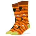 thumbnail image 1 of OoohYeah Mens Funny Novelty Crew Socks, Crazy Fun Halloween Socks - Night Owl, 1 of 3