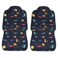 thumbnail image 4 of Haiem Space Dinosaur Printed Car Seat Covers Set of 2, Universal Fit Car Seat Covers,Protective Seat Covers,Comfortable Car Seat Covers, Easy Installation Seat Covers, Vehicle Seat Covers, 4 of 9