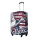 thumbnail image 1 of Fotbe Mallard Duck With American Flag Funda Protectora para Equipaje, Antirrayones y Resistente a la Suciedad, Compatible con Maletas de 18 a 32 Pulgadas-Small, 1 of 7