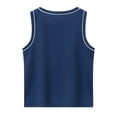 thumbnail image 6 of LEKWK Boys Athletic Shirts 4 Pack Breathable Quick Dry Workout Tops Crewneck Mesh Short Sleeve Comfy T-Shirts for Football Running Sports Casual, 6 of 9