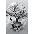 thumbnail image 1 of Skull - Tree Wall Poster, 22.375" x 34", 1 of 4