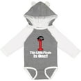 thumbnail image 3 of Inktastic 1st Birthday Pirate Hat Number 1 Boys Long Sleeve Baby Bodysuit, 3 of 5