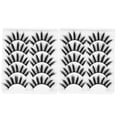 thumbnail image 1 of 10 juegos de pestañas postizas sintéticas 6D, ultra suaves y gruesas, ideales para el maquillaje de mujeres, estilo GL704 Volume Glamour, 1 of 8