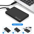 thumbnail image 4 of External Hard Drive Case 2.5 inch SATA HDD/SSD USB 3.0 Hard Drive Enclosure Portable Tool-Free High-Speed Hard Disk Case, 4 of 8