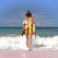 thumbnail image 2 of Loo Loo Kids Toalla de playa de secado rápido con diseño temático, regalo para mujeres y niñas, ideal para cumpleaños, fans, amantes de la música, uso en la playa o al aire libre, 78 × 180 cm, 2 of 6