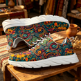 thumbnail image 4 of Men's Full Print Lightweight Lace-up Walking Shoes, 4 of 7