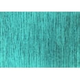 thumbnail image 1 of Ahgly Company Machine Washable Indoor Rectangle Oriental Turquoise Blue Industrial Area Rugs, 3' x 5', 1 of 4