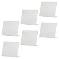 thumbnail image 2 of 6pcs Acrylic Price Ticket Display Stands Flyer Display Stands Price Tag Holders, 2 of 8