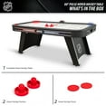 thumbnail image 4 of NHL Pulse 80" Indoor Air Hockey Table with LED Scoring and Power Corners, 4 of 11