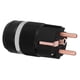 thumbnail image 3 of Enchufe de alimentación de cobre puro Conector IEC Conector de alimentación de CA Enchufe UE 100-250VE100 (enchufe macho), 3 of 5