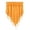 Yellow, variant on Beaded Sheer Valance Curtain, 51x24 Inch Rod Pocket Voile Valance - Elegant Swag Scalloped Valance for Living Room, Kitchen, Bedroom, Bathroom & Farmhouse Windows