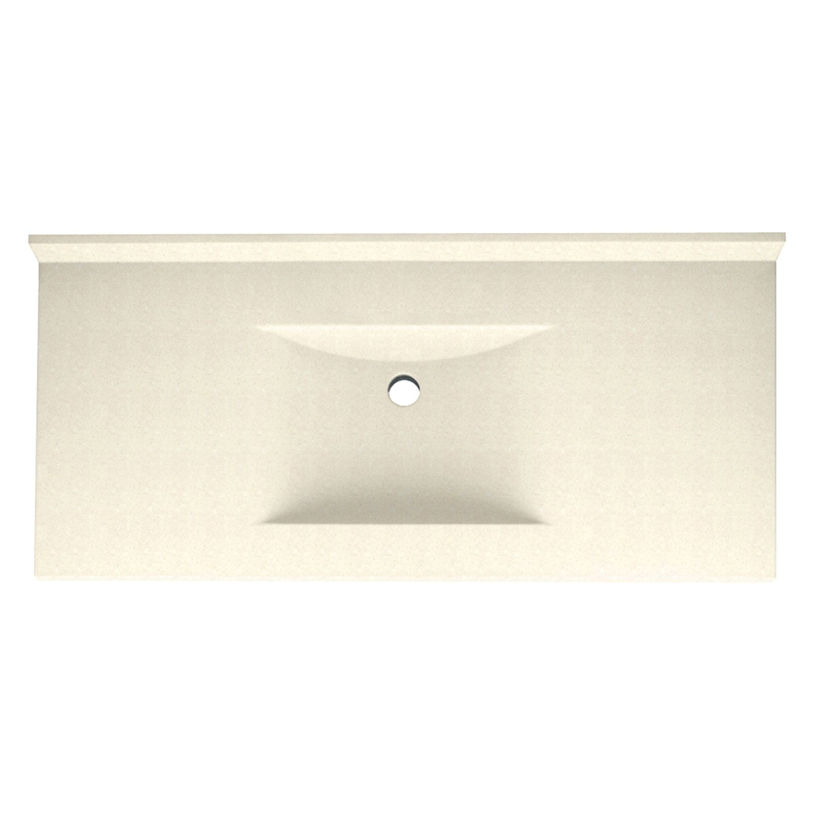 Swanstone 49W x 22D in. Contour Solid Surface Vanity Top