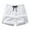 White, variant on AherBiu Plus Size Men's Shorts Athletic Drawstring Elastic Waist Running Shorts Quick Drying Workout Gym Shorts