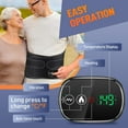 thumbnail image 5 of SUWU Cordless Heating Pad for Back, FSA or HSA Eligible Portable Lower Back Massager, Heated Back Brace Vibration Wrap, Heated Back Belt, Wearable Heating Pads Lumbar Support Heat Pad, 5 of 9