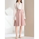 thumbnail image 5 of FALDA SUSPENDIDA CUTE PARA MUJERES, CORSÉ DE CINTURA ALTA, FALDA CORTA SKATER MINI EN ROSA CLARO TAMAÑO M, 5 of 7