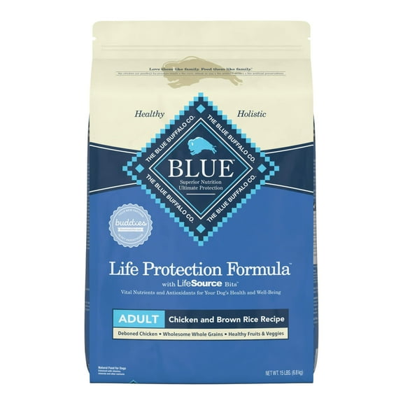 Blue Buffalo Blue Life Protection Formula Adult Chicken and Brown Rice (Pack of 4)