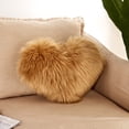 thumbnail image 2 of Anuirheih Cute Plush Heart Pillow Love Pillow Cushion Toy Throw Pillows Gifts for Kids' Friends Valentine's Day for Sofa Decorative Pillows 15.8x19.7inch, 2 of 5