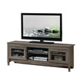 thumbnail image 4 of Clearance! Techni Mobili Grey Driftwood TV Stand, 4 of 9