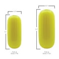 thumbnail image 2 of Extreme Max 3006.8521.2 BoatTector HTM Inflatable Fender Value 2-Pack - 10" x 27", Neon Yellow, 2 of 7