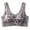 501_White, variant on Sweet Home Farm Full Coverage Bras for Women Underwear Large Size Brater Buckle Deep V Neck Vest Bralette Wireless Seamless Front Closure Bras