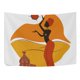 thumbnail image 3 of ABPHQTO Tapiz africano para mujer, decoración para colgar en la pared, decoración del hogar, sala de estar, dormitorio, 128x150 cm, 3 of 4