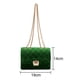 thumbnail image 2 of Bolso de hombro para mujer, bolso de mano de moda, bolso cruzado de diseñador con correa de cadena, verde:;:;, 2 of 5