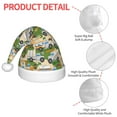 thumbnail image 4 of Balery Construction Machinery1 Pattern Santa Hat Christmas Hat Funny Christmas Hat Christmas Knitted Beanie Hat For Kids, 4 of 6